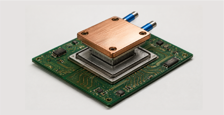 direct to chip liquid cooling cold plate server